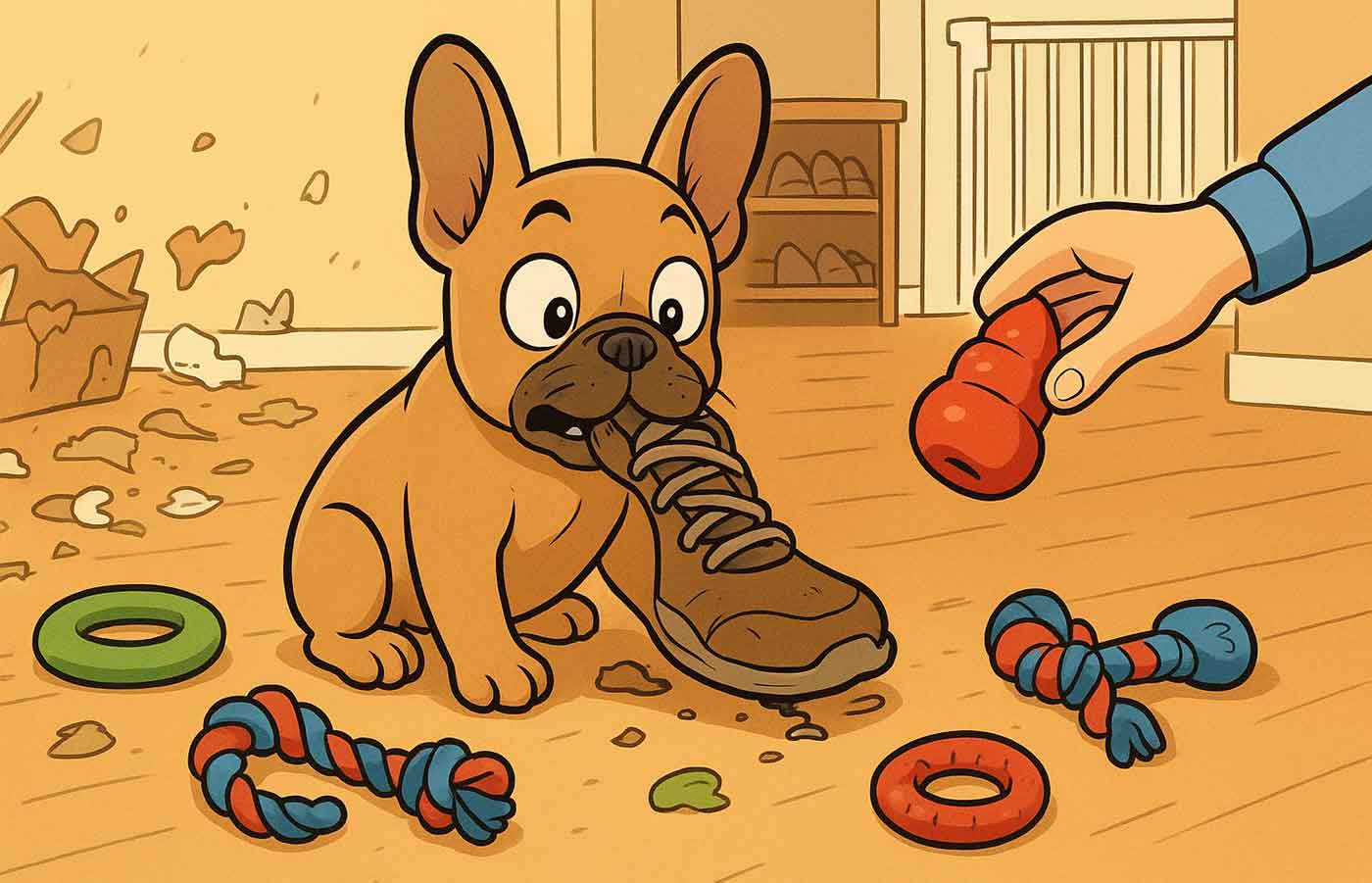 How to Stop French Bulldogs from Chewing Everything