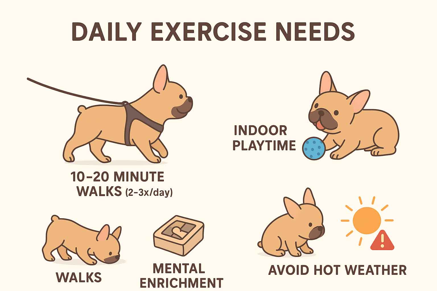 How Much Exercise Does a French Bulldog Need?