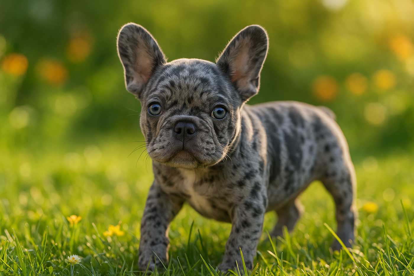 Blue Merle French Bulldog