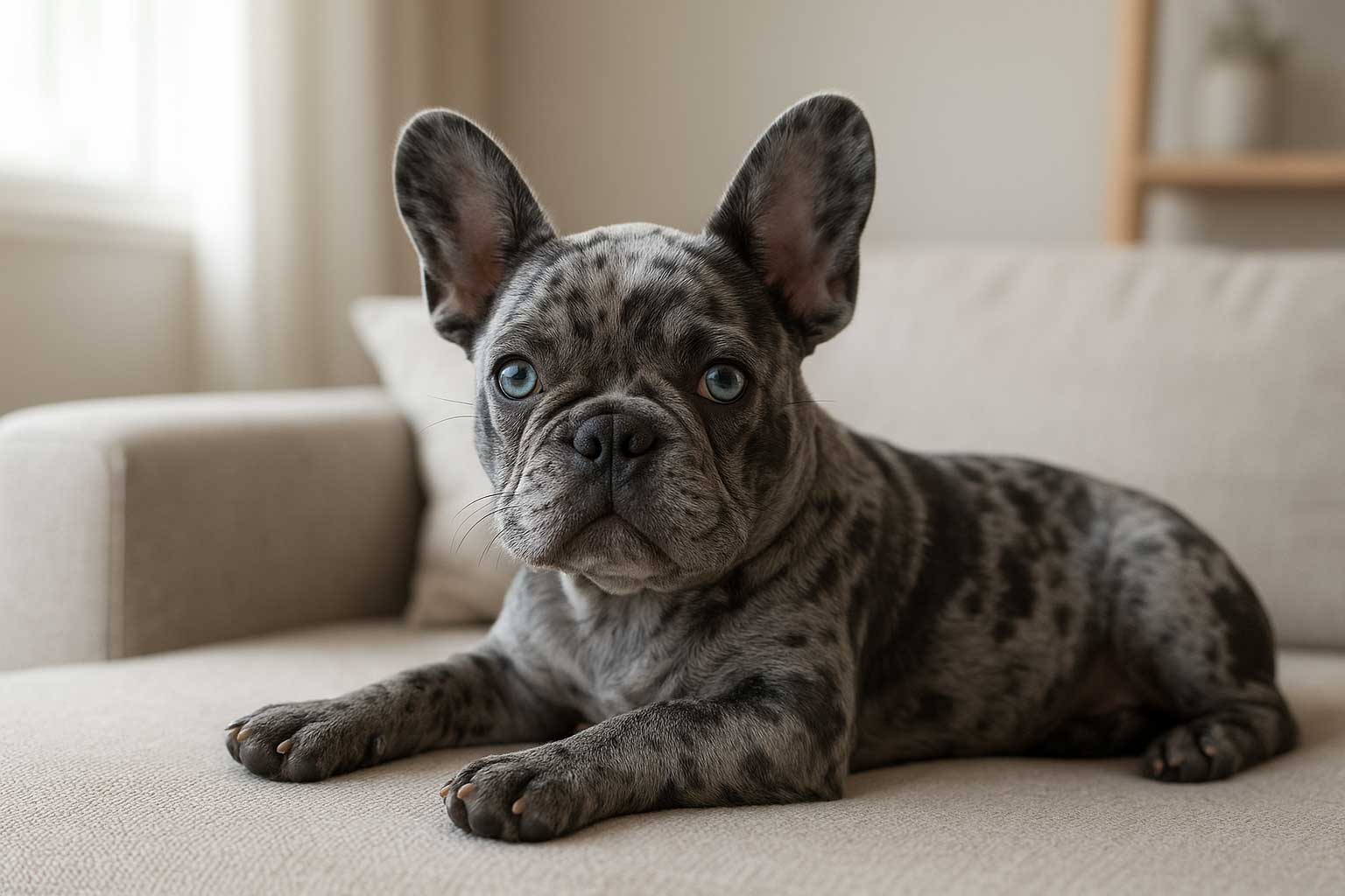 Blue Merle French Bulldog