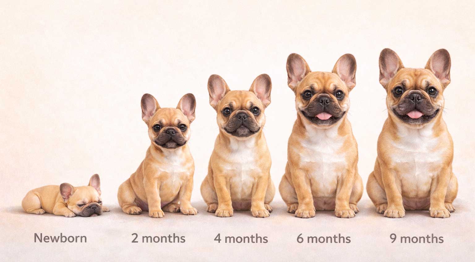 French Bulldog Puppy Growth Chart