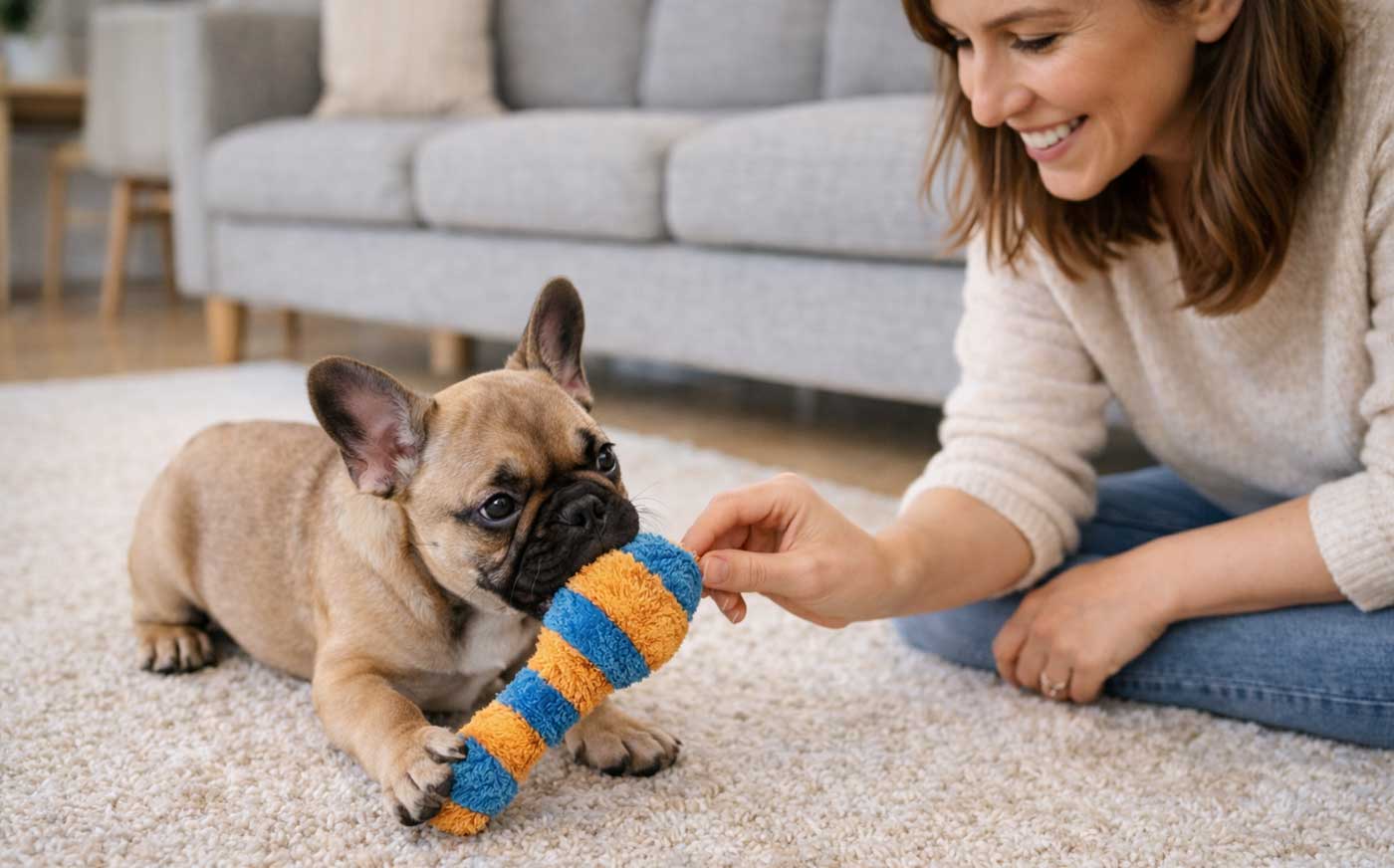 Teaching Basic Commands to French Bulldogs