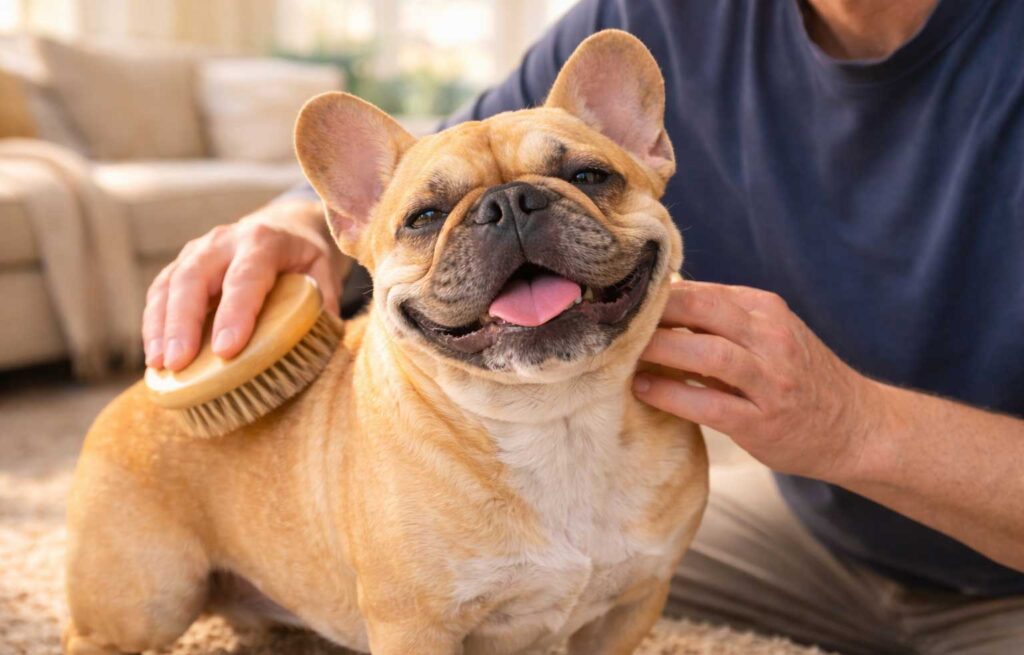 Brushing & Coat Care for French Bulldogs (USA)