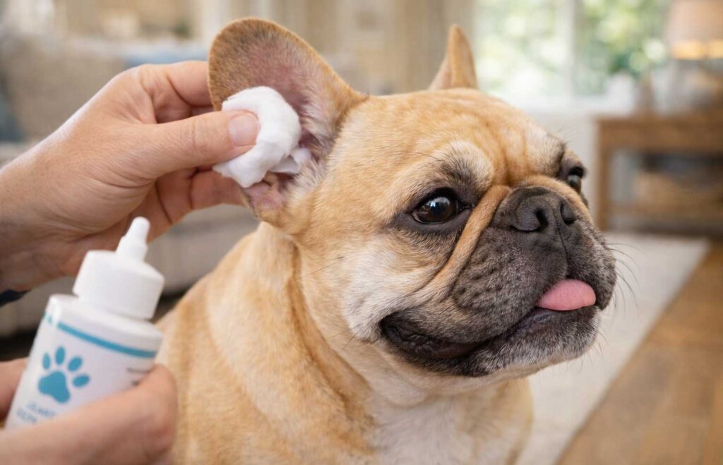 Ear Cleaning & Hygiene for French Bulldogs (