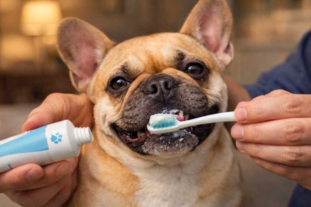 Dental Care & Fresh Breath for French Bulldogs