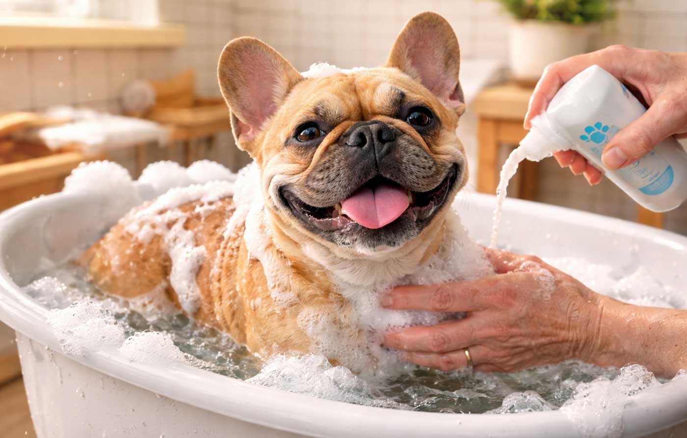 Bathing Your French Bulldog (USA)