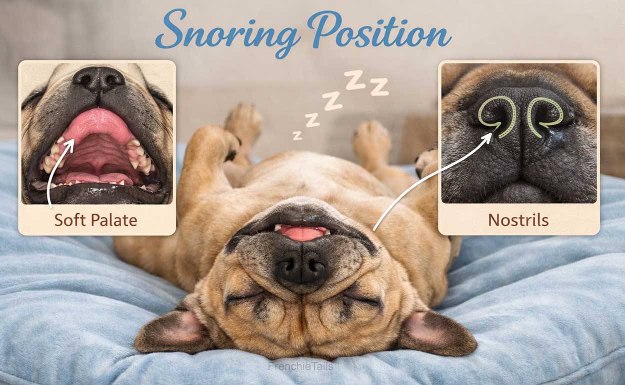 French Bulldog Snoring Too Loud