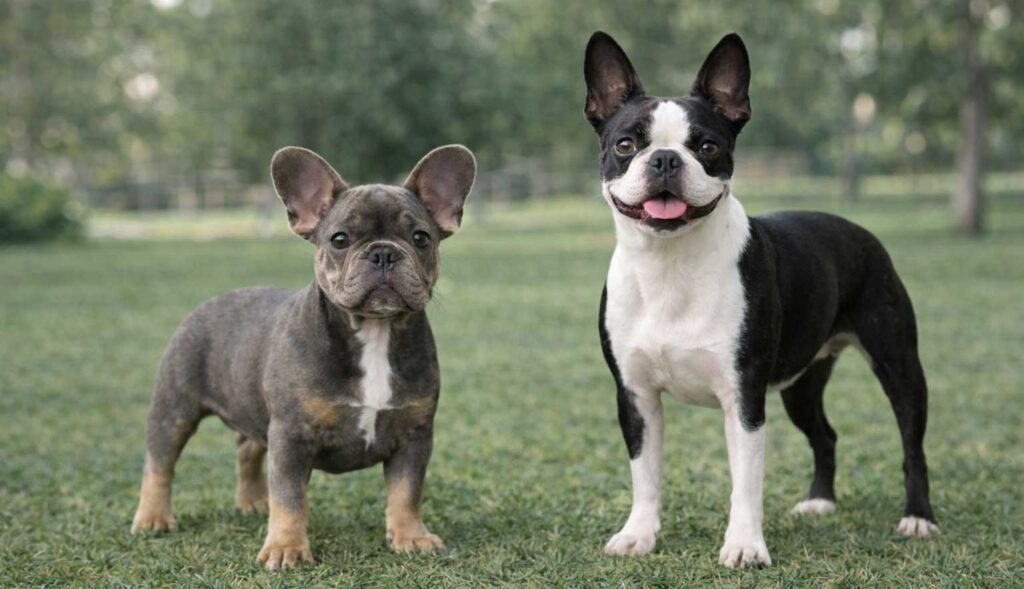 french bulldog vs boston terrier comparison
