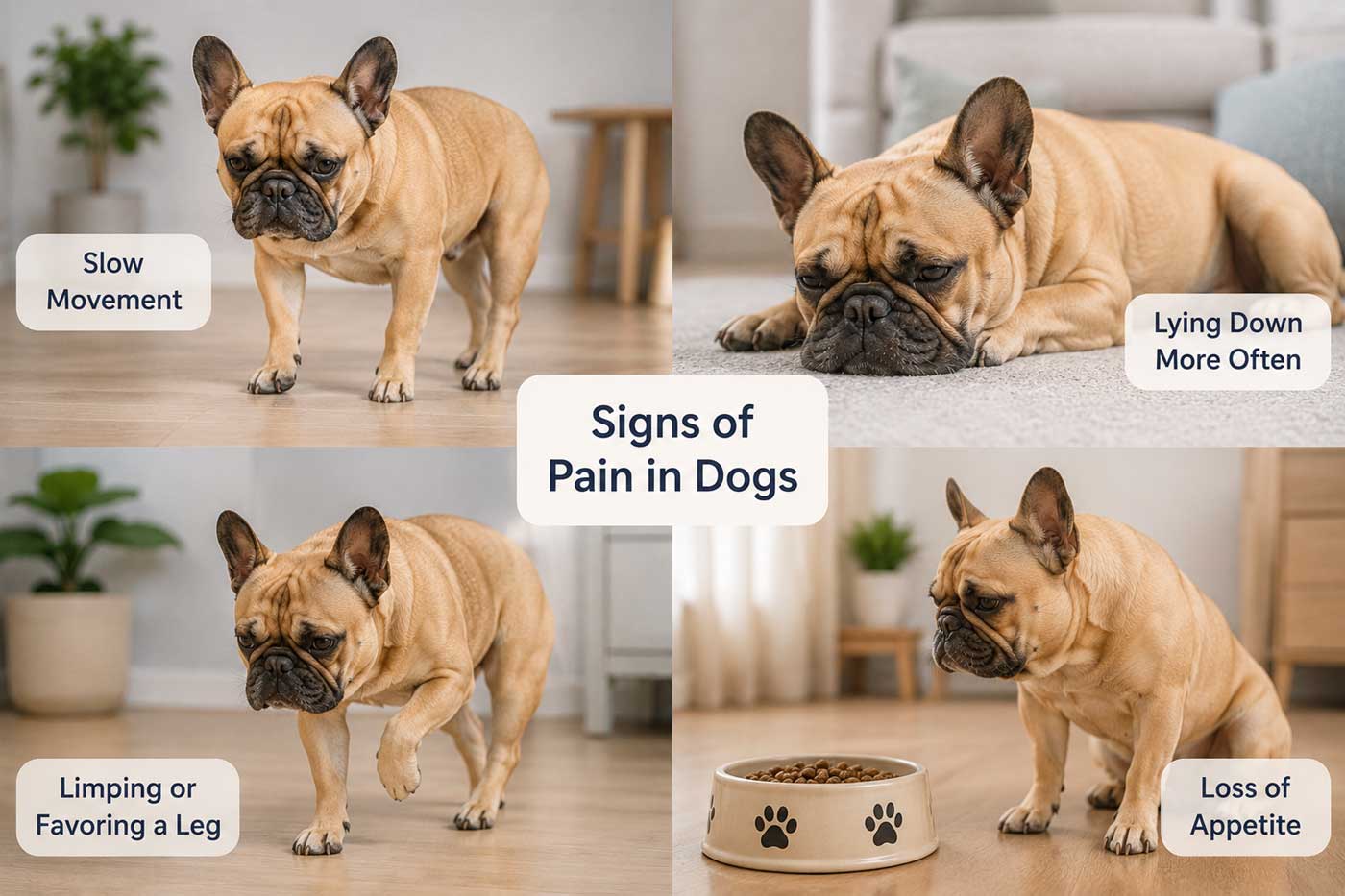 Pain Signs in French Bulldogs Eating Less: 10 Warning Signs Every Owner Should Know