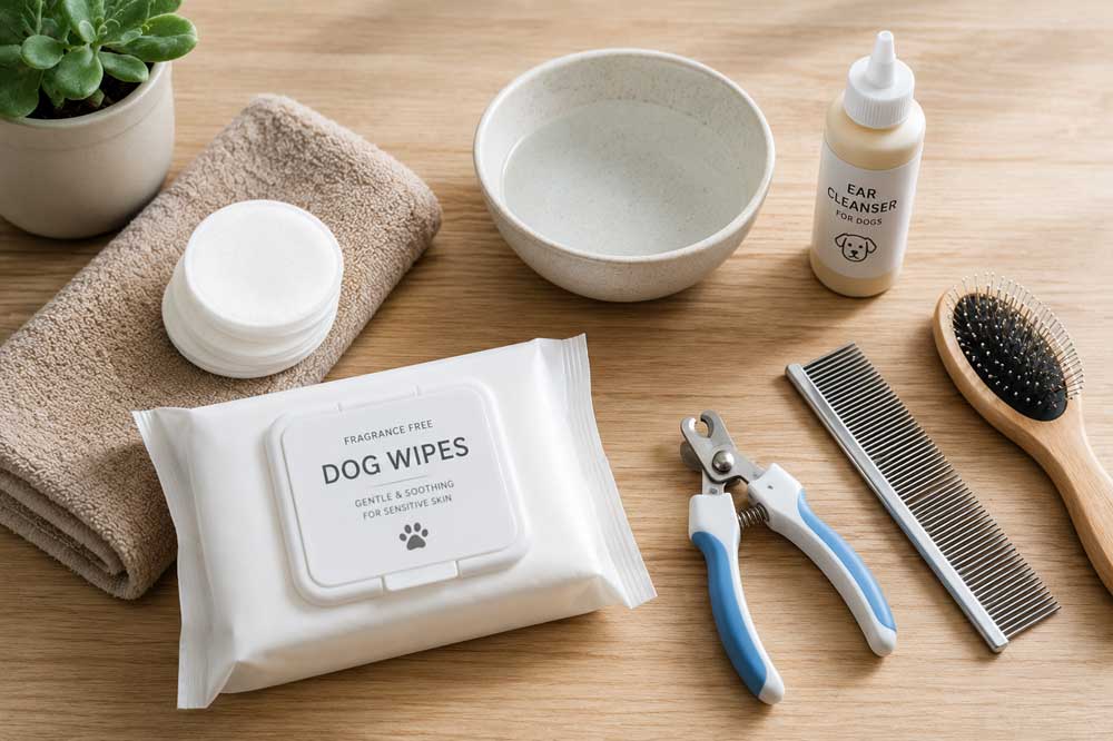 how to clean French Bulldog nose folds