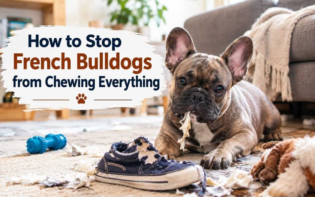 How to Stop French Bulldogs from Chewing Everything