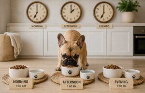 French Bulldog Puppy Feeding Schedule by Age