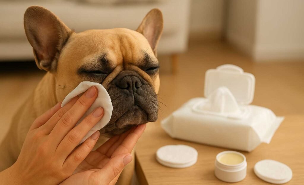 How to Clean French Bulldog Facial Folds Safely