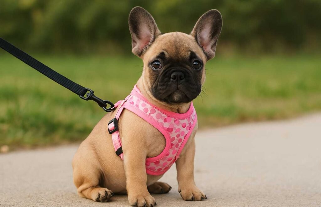 Leash Training for French Bulldog Puppies
