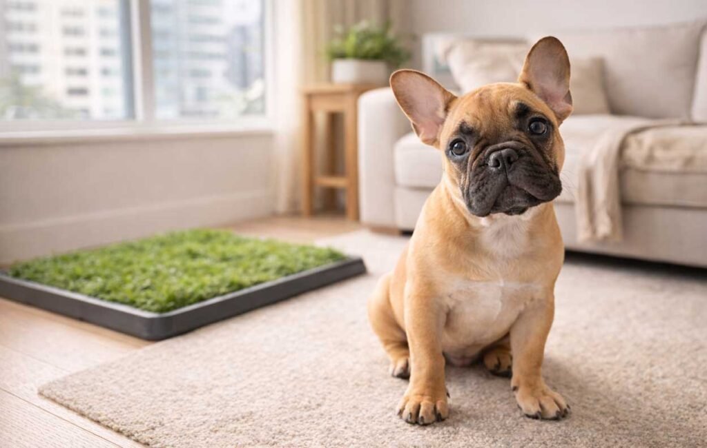 Potty Training a French Bulldog in an Apartment