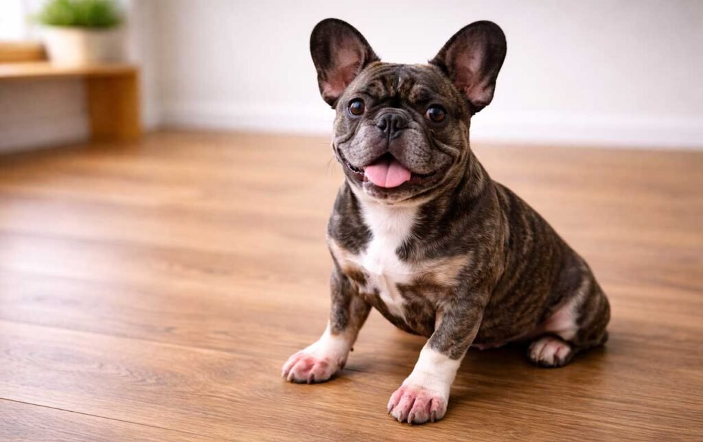 French Bulldog red paws