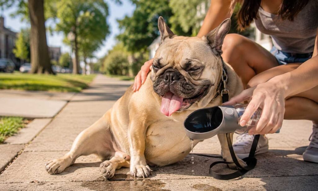 How to Monitor French Bulldog Breathing in Heat