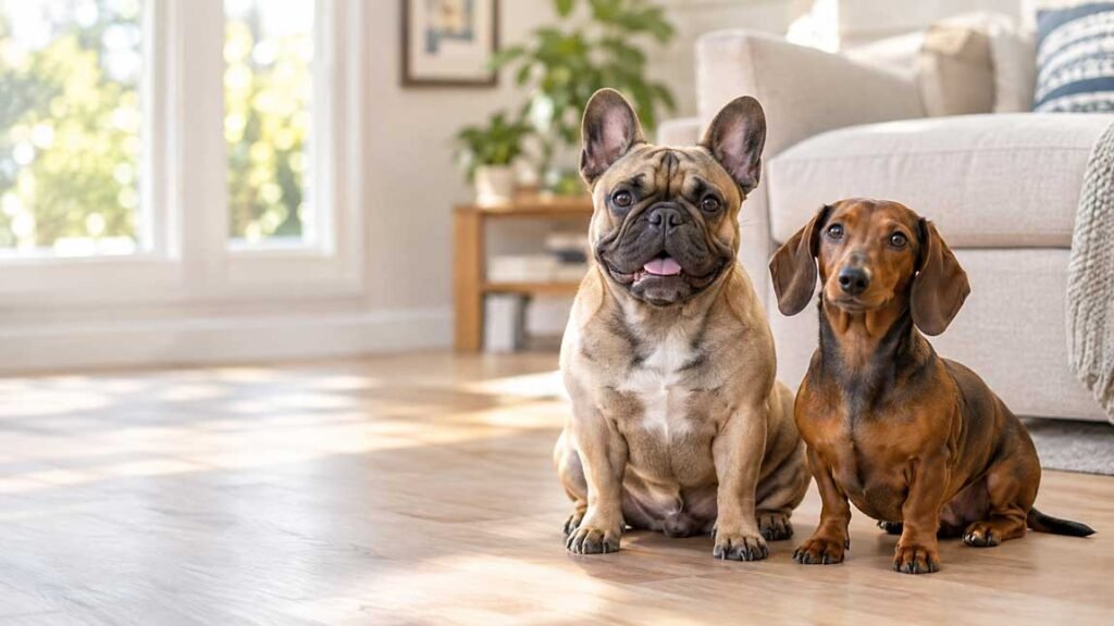 French Bulldog vs Dachshund